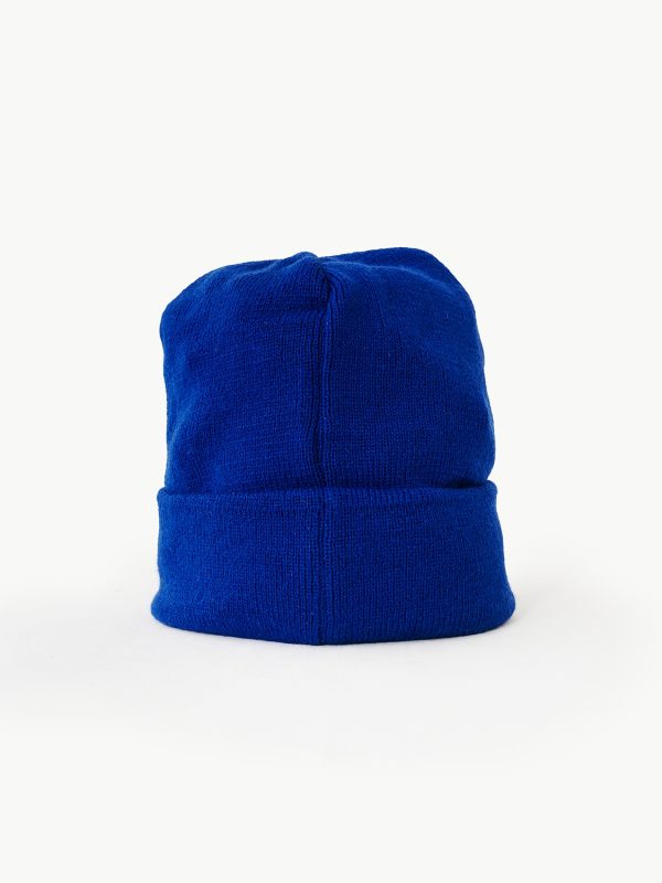 Gorro de lana azul - Imagen 2
