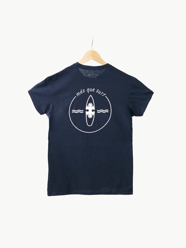 Camiseta Més Que Surf azul marino - Imagen 2