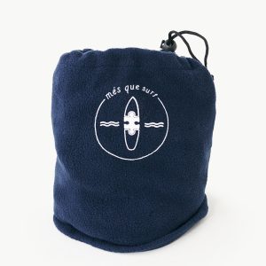Braga de cuello azul marino