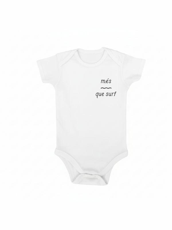 Body para bebés MQS blanco