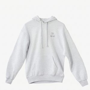 Sudadera MQS gris claro