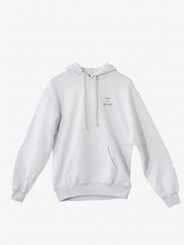 Sudadera MQS gris claro