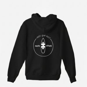 Sudadera MQS negra: imagen 2