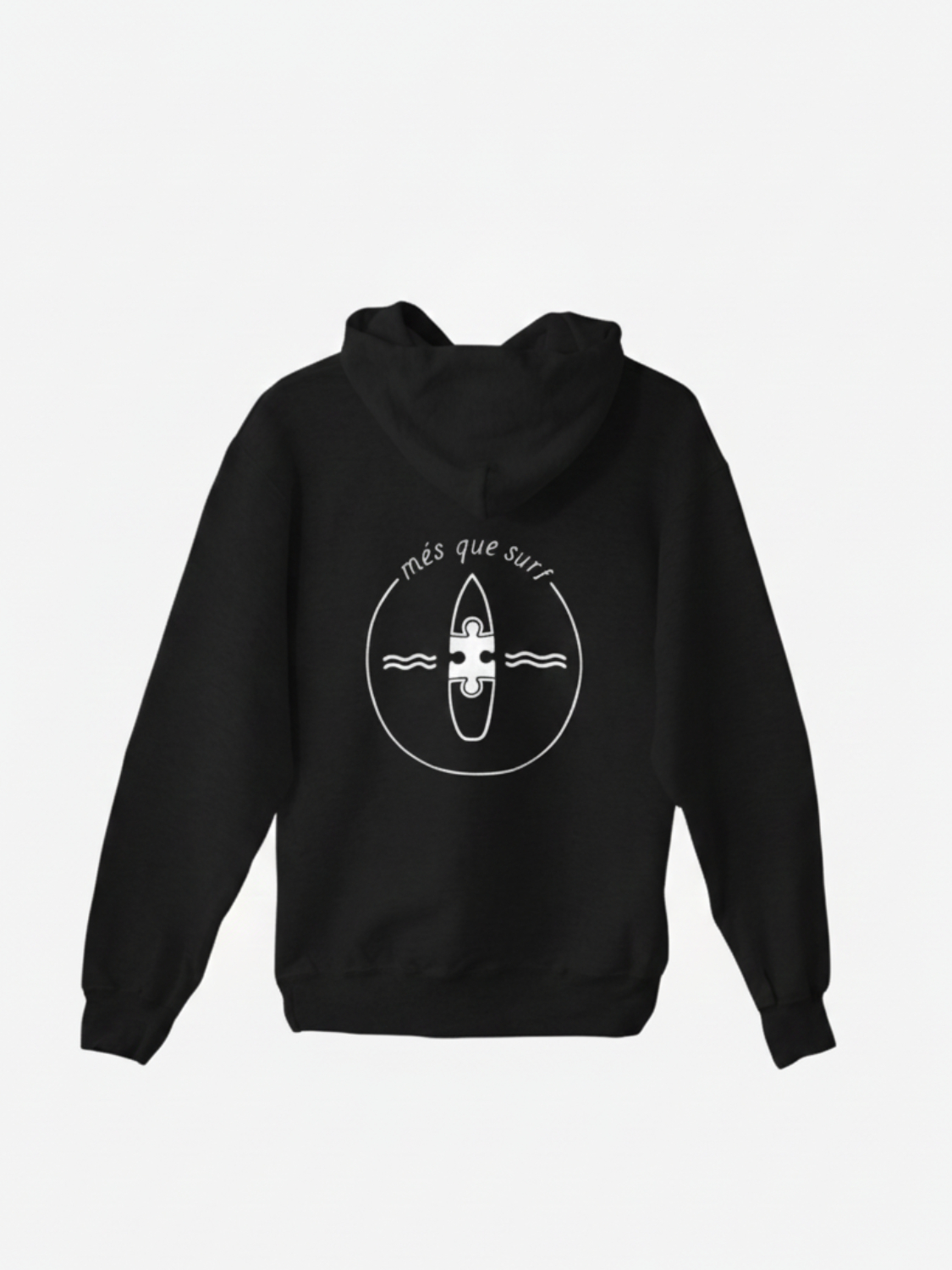 Sudadera MQS negra - Imagen 2