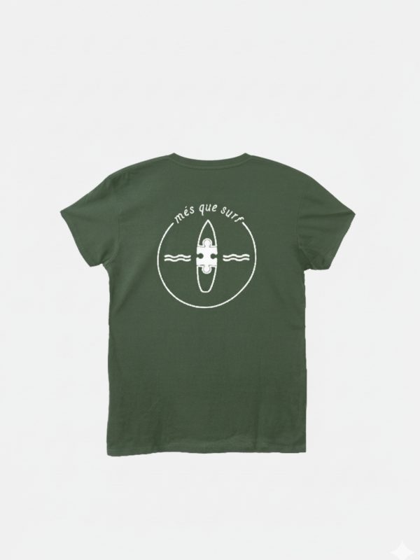Camiseta MQS verde oliva