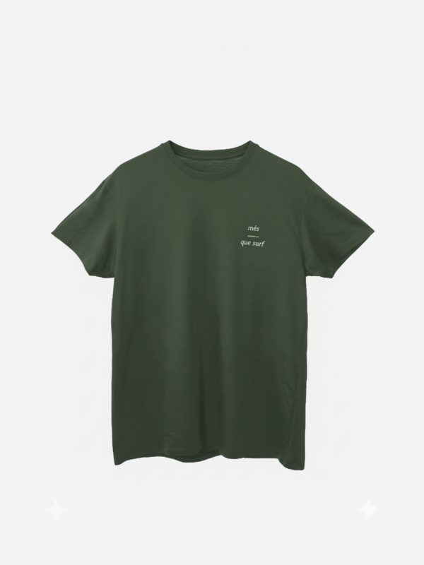 Camiseta MQS verde oliva