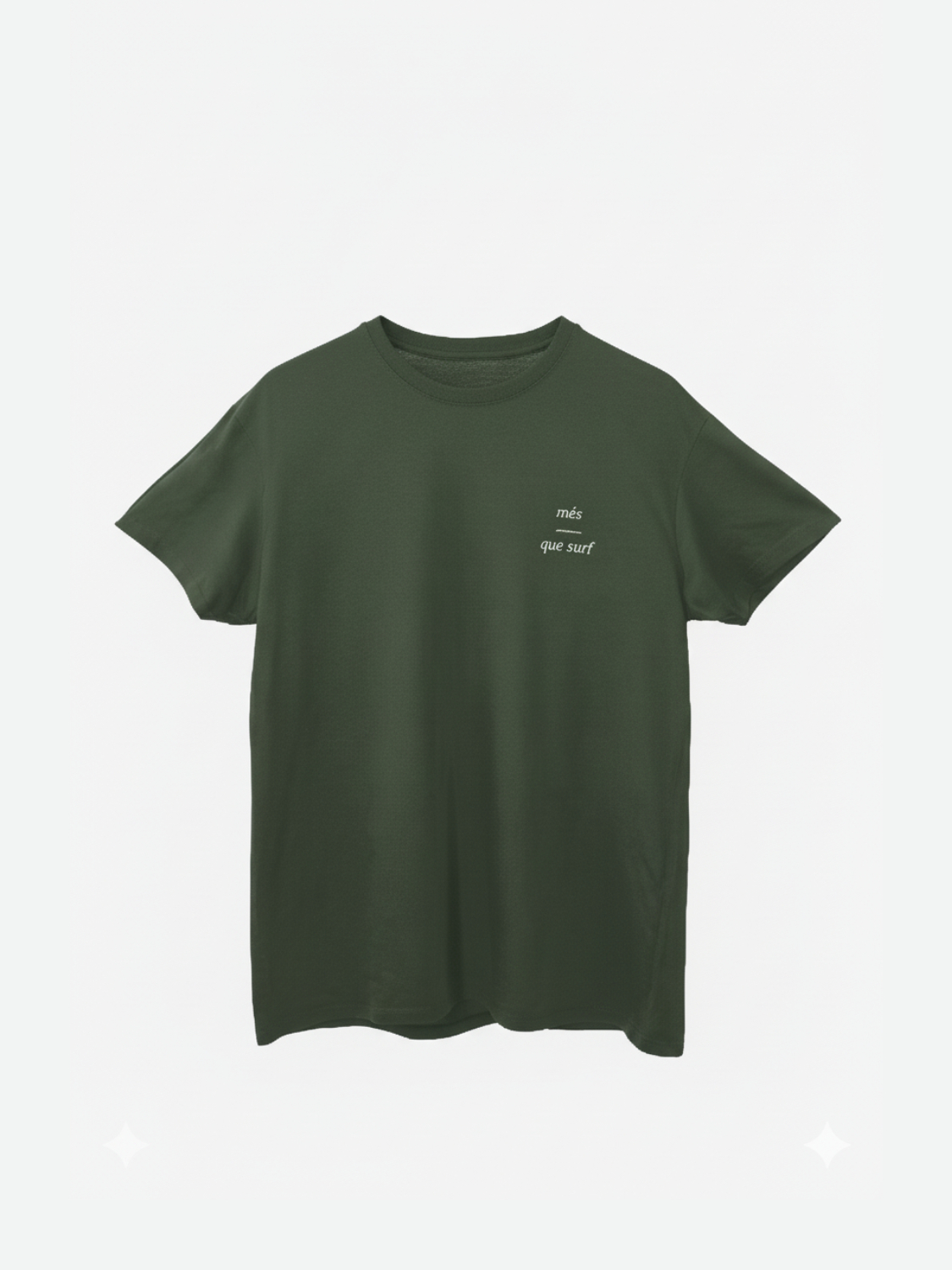 Camiseta MQS verde oliva