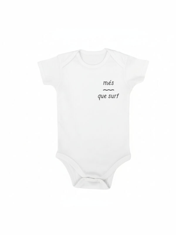 Body para bebés MQS blanco