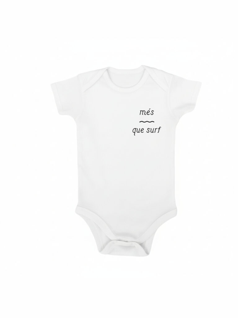 Body para bebés MQS blanco
