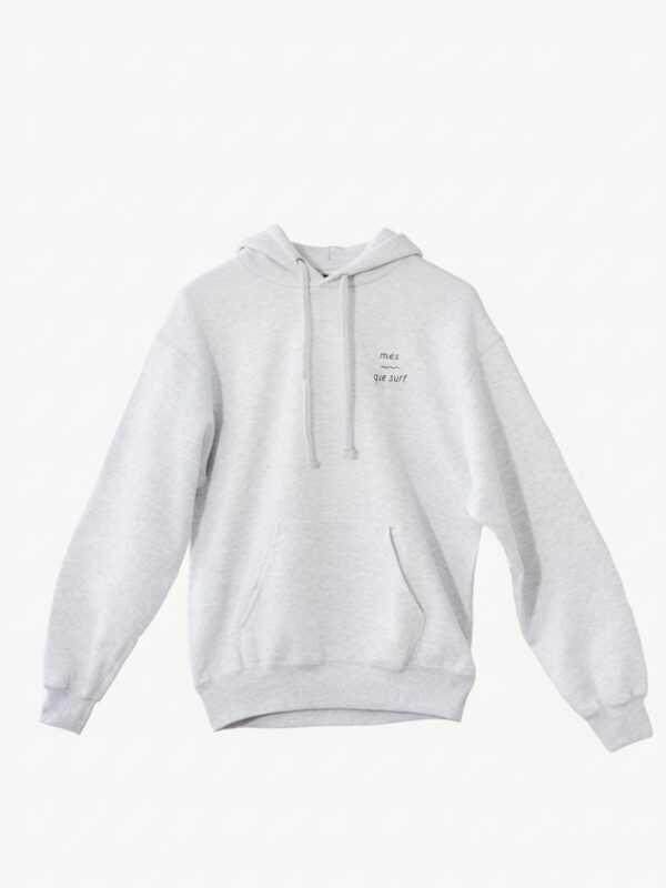 Sudadera MQS gris claro